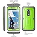 SupCase [Unicorn Beetle Pro Series] Case for Nexus 6 Case, [Heavy Duty] Belt Clip Holster Full-Body Rugged Hybrid Protective Cover with Built-in Screen Protector (Green)