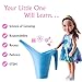 Fairy Garden Craft Kit Advanced Play - Kids Garden Set for Boys and Girls - Grow Your Very Own Magic Flowers and Plants Indoor - Best Creativity Gardening Gift for Kids 3 - 10 Years Old (Pink)