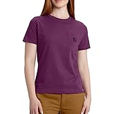 Carhartt Women's 107391 Women's Relaxed Fit Lightweight Short Sleeve Pocket T-S