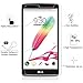 (2 Pack) LG G Stylo Screen Protector, KAMII [Tempered Glass] 0.2mm Ballistic Glass LG LS770 Glass Screen Protector and Protective Case [Lifetime Warranty] (Clear Glass (2 Pack))