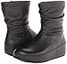 FitFlop Women's Zip Up Crush Boot (Leather), Black, 8 M US