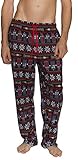 Doctor Who Men's Fair Isle Pajama Pants
