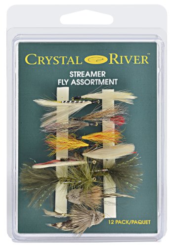 Crystal river streamer fly assortment