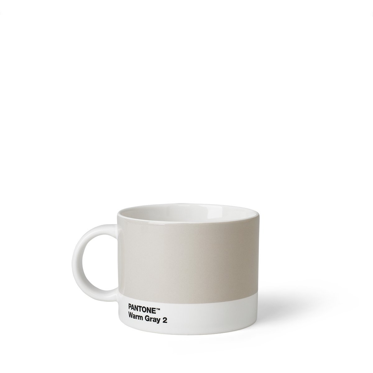 Copenhagen Design Pantone Cup, Tea/Coffee Mug, fine China (Ceramic), 475 ml, Grey, Warm Gray 2 C, one Size — image 1