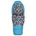 Kelty Woobie 30 Degree Kids Sleeping Bag, Blue, Short, Stuff Sack Included - Children’s Sleeping Bag Ideal for Sleepovers, Camping, Backpacking and More