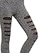 SweatyRocks Legging Women Grey Knit Mesh Insert Ripped Tights Yoga Slim Pants
