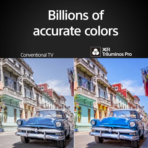 Sony BRAVIA 5 75 Inch TV, Mini LED, 4K Smart Google TV, XR Processor with AI Technology,120hz Television with Dolby Vision/Atmos, Exclusive Features for PlayStation®5, K-75XR50, 2025 Model