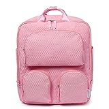 Let It Be Diaper Bag Backpack | Multi-Function Waterproof Maternity Nappy Bags for Travel with Baby | Large Capacity & Ultra Light Weight | Stylish & Durable | Pink