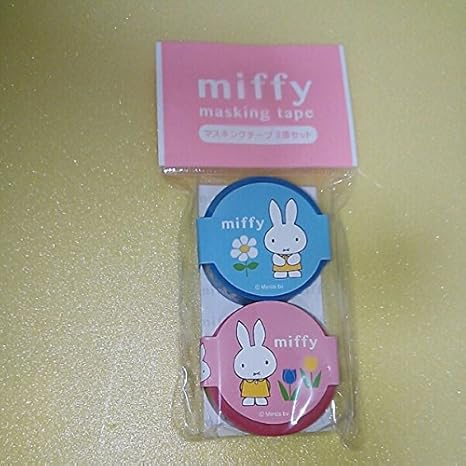 Amazon ミッフィー 郵便局 限定 マスキングテープ ２個セット マステ うさぎ ウサギ ピンク アニメ 萌えグッズ 通販
