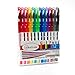 OfficeGoods Multicolor Gel Pens with Refills – Adult Coloring Journaling Art – Medium 0.8-1.0mm Tips – Non-Toxic Gel Pens Set – Quick Dry Smudge-Free 12 Pack Colors