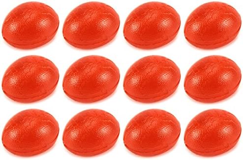 Set of 12 Squishy Water Ball 'Football' Splat Squeezable Children's Kid's Toy Ball, Perfect for Stress Relieving