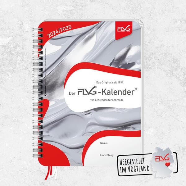 A5 FLVG Teacher Calendar for Teachers 2024/2025
