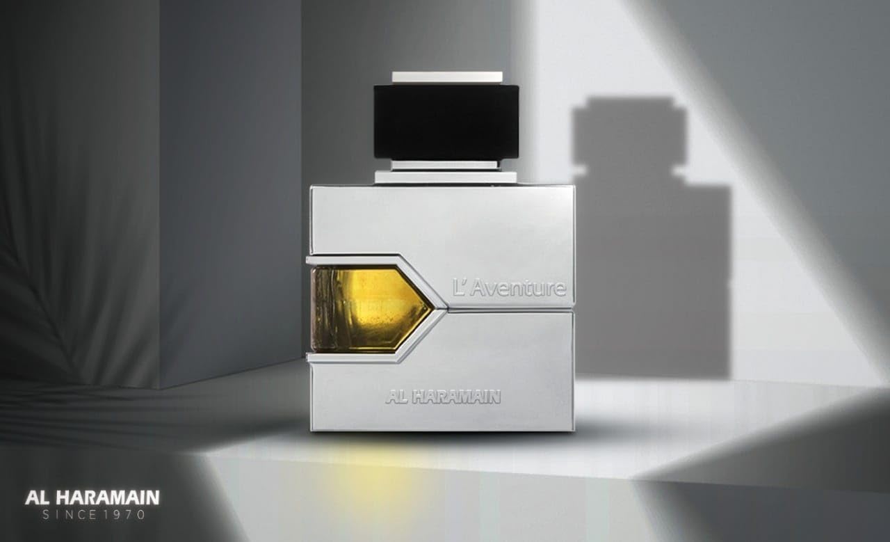 Al Haramain L´Aventure Eau De Parfum for Men, 3.33 oz., multi