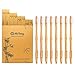 Bamboo Toothbrush - Gentle Soft, 8 Pack – Natural, Biodegradable, Eco-Friendly Toothbrush by MitButy