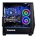 iBUYPOWER Pro Gaming PC Computer Desktop Trace 928770 (Intel i7-8700 3.20GHz, NVIDIA GeForce RTX 2070 8GB, 16GB DDR4, 1TB HDD, 240GB SSD, WiFi Included, Win 10 Home, VR Ready), Black