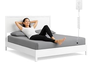 CnGO Grounding Sheets Queen - 95% Organic Cotton, 5% Silver Fiber - Fitted Well Bed Grounded Sheet to Improve Sleep - Earthing Sheet - Grounding Cord (60"x80"x13" Gray)