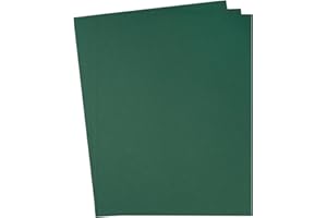 TOPEEN 30 sheets Cardstock Paper 8 1/2 x 11 Inches for Crafts and Invitations (Dark Green)