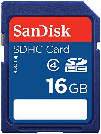 SanDisk 16 GB SDHC Class 4 Memory Card - Blue