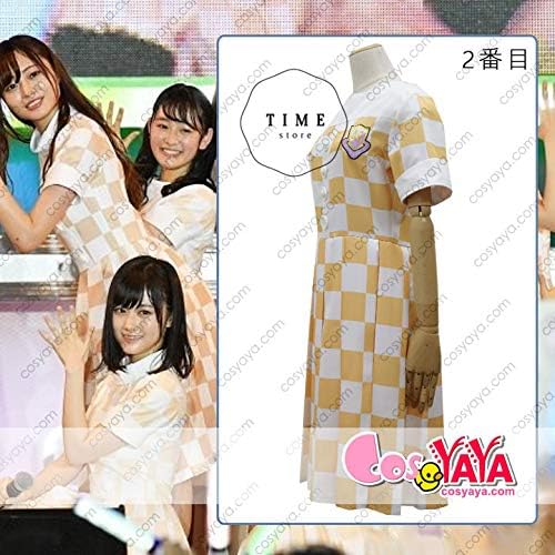 Amazon Co Jp 乃木坂46 18thシングル 逃げ水 ワンピース 制服衣装通販 イェロー ホワイト チェック柄 服 ファッション小物