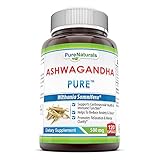 Pure Naturals Ashwagandha, 500 mg, 120 Capsules