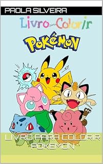 Livro livro para colorir Pokemon