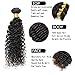 ALIMICE HAIR Water Wave 3 bundles with closure Brazilian 100% Human hair Weave bundles with 4x4 Closure Remy Hair extensions Can be dyed (10 10 10+10)