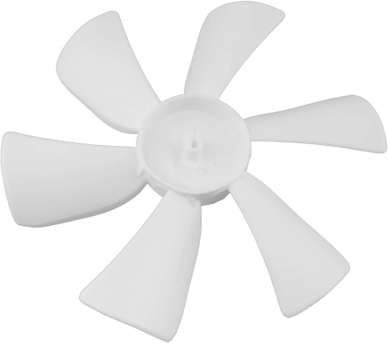 Dumble Fan Blades Replacement with 0.094in D-Bore, 6in White RV Bathroom Fan Blade Replacement Camper Fan Blade: Automotive
