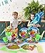 145 Pack Dinosaur Party Supplies Set Serves 16，Dinosaur Birthday Packs Including Flatware，Spoons , Plates , tablecloth，Cups，Straws，Napkins，invitation cards，Perfect Dinosaur Party Favor Pack Set for Kids Girl Boy Baby