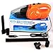 NUWA Car Vacuum Cleaner, 12V 120W Portable Mini Wet/Dry Auto Vacuum Dust Buster Handheld Cleaner with 16.4FT Power Cord with Cigarette Lighter,3000PA Above Suction Hand Vac (Orange)