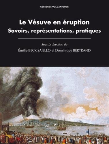 Le  Vésuve en éruption