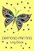 Diamond Painting Log Book: [Deluxe Edition with Space for Photos] Crystal Butterfly Design by 
