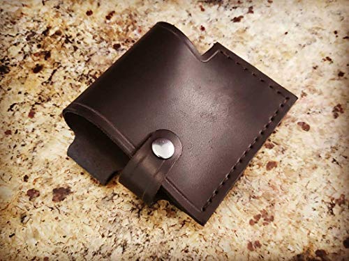 Wireless Transmitter Sheath - Line 6 Relay Holster - For G30, G60, and G90 Packs - Genuine Leather - Hip Carry - Strap Carry - Handmade In The USA