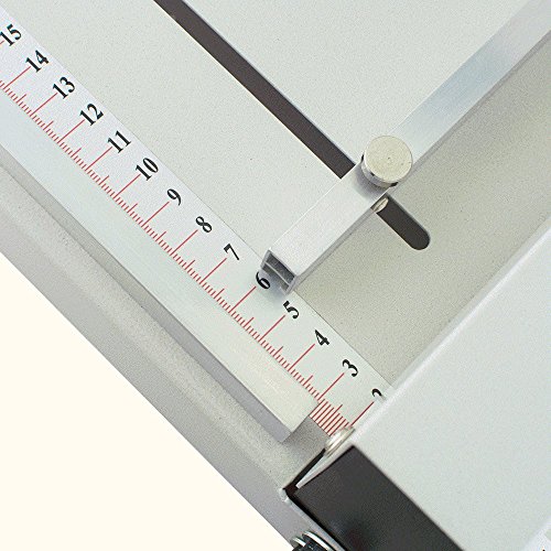 Finlon Manual Paper Creasing Machine Creaser Scorer Scoring Paper Creasing Machine 350mm, A4 Card Covers, High Gloss Covers - Thumbnail 5
