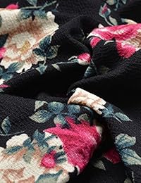 NEARKIN falda de lápiz para dama con diseño de flores