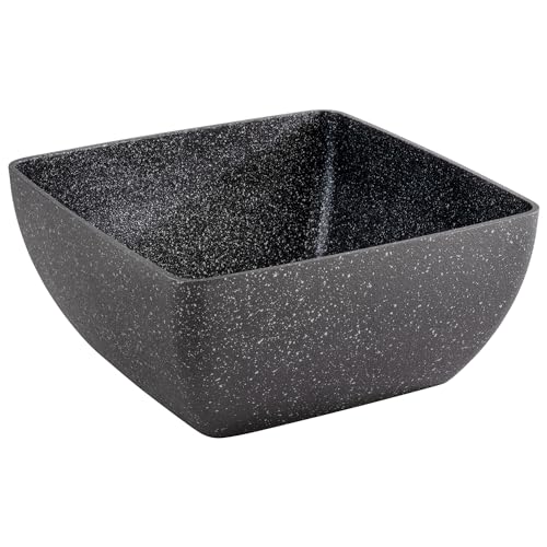 APS Frostfire 30504 Bowl Aluminium Non-Stick Coating 25 x 25 cm Height 12 cm 3.8 litres Black/Silver