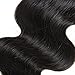 ZSF Hair Brazilian Body Wave Hair Top Closure Unprocessed Human Hair Lace Closure Bleached Knots (Free Part,16inch)