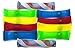 My Fidget Friend Fidget Toy for Relaxing Therapy Set of 10- Relieves Stress and Increase Focus for Adults and Children - 8 Fidgets of Solid Colors and 2 Fidgets with 2 Marbles in Mesh (Red White Blue)