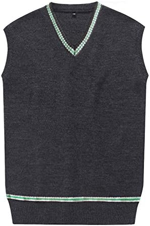 Cosplay Costumes Mens Womens Fall and Winter Sweater Cardigan Vest Waistcoat