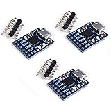 SongHe 3Pcs CP2102 Micro USB to TTL/Serial Module