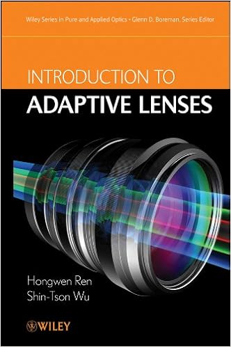 Introduction To Adaptive Lenses Wiley Series In Pure And - 