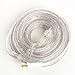 LED Rope Light Outdoor - Plug in (120V), 287 Cool White Lights, 24 Ft Length, Connectable, Dimmable, 1/2 Inch Tube, Heavy Duty, Waterproof, for Exterior Lighting and Patio Decor