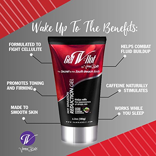 Vanna Belt GelV Hot (6.3 oz) Cellulite Reduction Made to Diminish