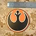 Glow Dark Rebel Alliance Star Wars GITD PVC Rubber 3D Velcro Patch