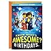 Hallmark LEGO Birthday Card with Lenticular Sticker (Awesome)