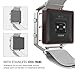 Fitbit Blaze Accessories Band, MoKo Metal Frame Housing + Milanese Loop Mesh Stainless Steel Bracelet Strap Band with Magnet Lock for Fitbit Blaze Smart Fitness Watch - SILVER