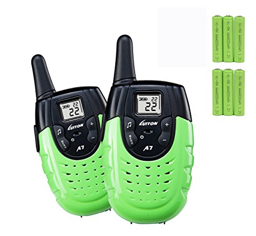 LUITON A7 Mini FRS Walkie Talkies Top Rated Kids Gifts Outdoor Activities Radio (Green 1 Pair) LUITON A7 Mini FRS Walkie Talkies Top Rated Kids Gifts Outdoor Activities Radio (Green 1 Pair)