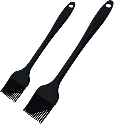 Kibon Silicone Pastry Brush - Multi-Purpose Basting Grilling Baking Kitchen Tool