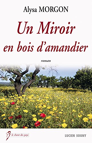 Un  miroir en bois d'amandier