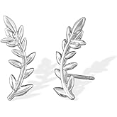 Boma Jewelry Sterling Silver Branch Climber Stud Earrings