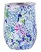 Lilly Pulitzer Stainless Steel Wine Glass Tumbler with Lid, Holds 12 Ounces, Lion Around